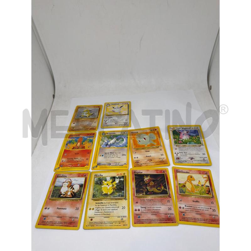 10 CARTE POKEMON PRIME EDIZIONI  | Mercatino dell'Usato Faenza 1