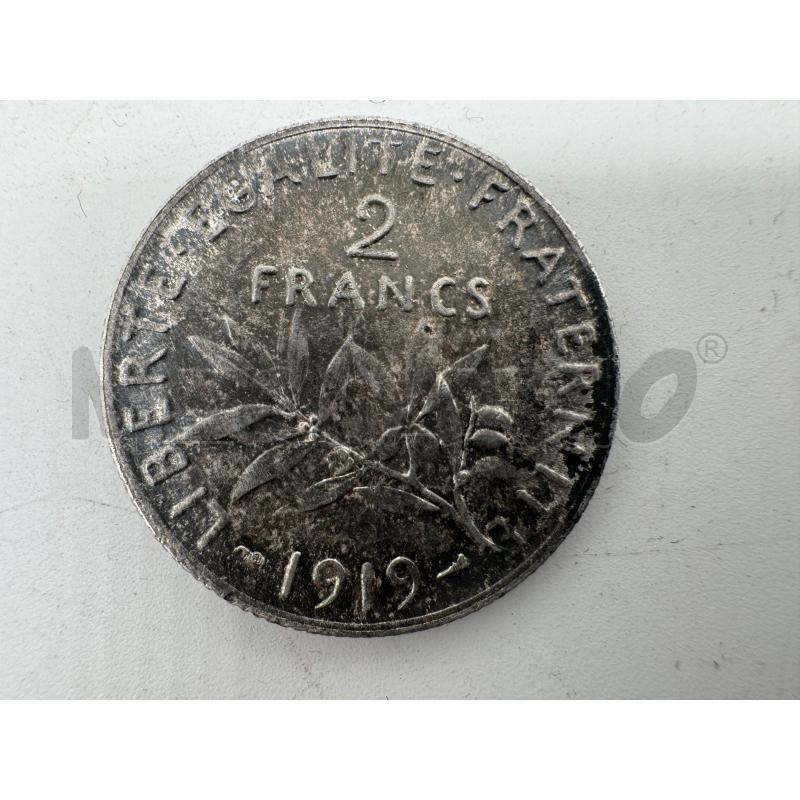 2 MONETE 1919 2 FRANCS FRANCIA NUMISMATICA | Mercatino dell'Usato Faenza 5