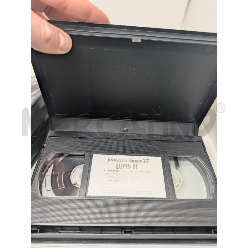 2 VHS LUPIN III ANNI 80-90 COLLEZIONE | Mercatino dell'Usato Faenza 4