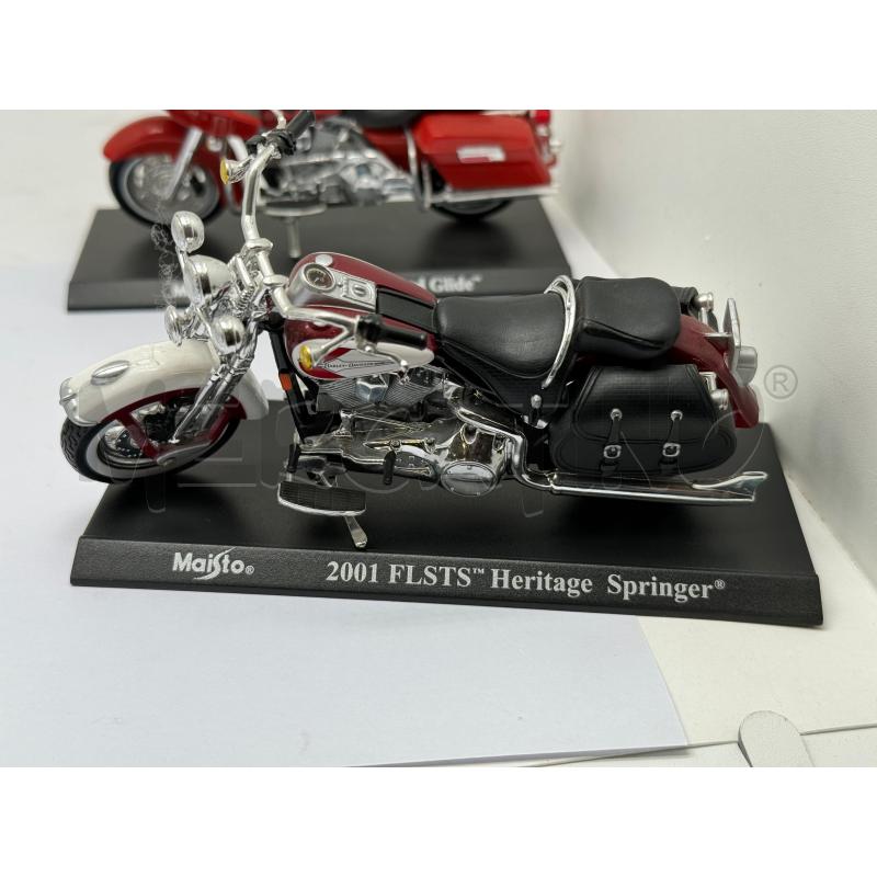 4 MODELLINI MOTOCICLETTE MOTO COLLEZIONE HARLEY DAVIDSON  | Mercatino dell'Usato Faenza 5