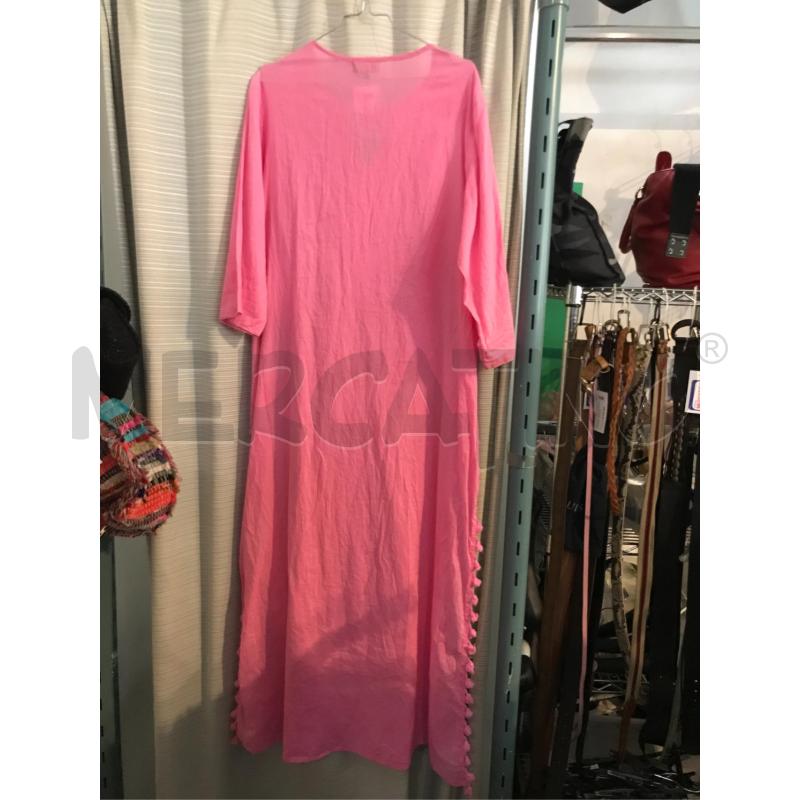 ABITO DONNA CAFTANO MARE ANTICA SARTORIA ROSA  | Mercatino dell'Usato Faenza 3
