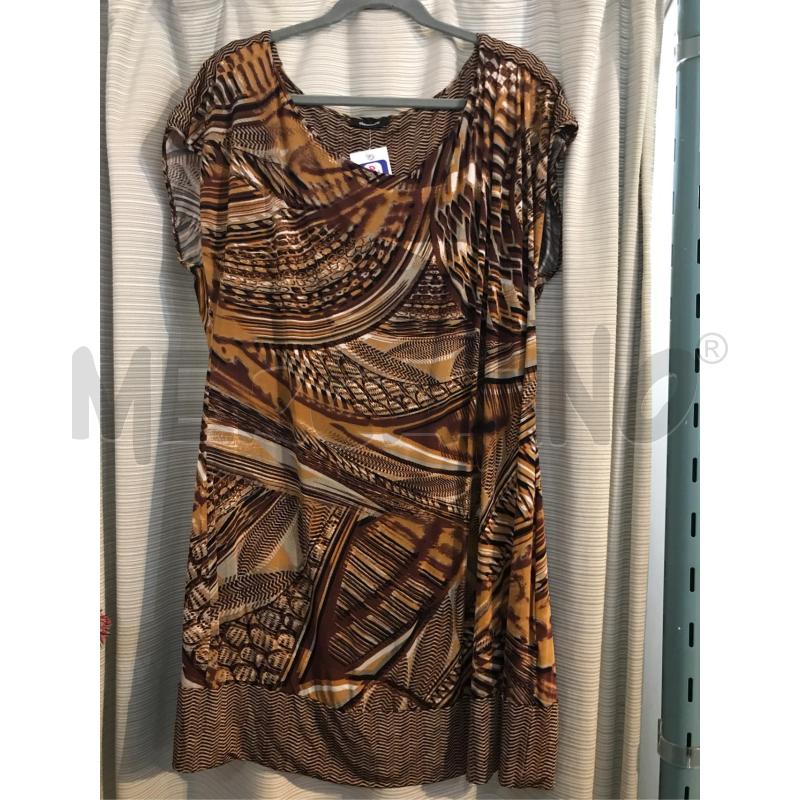 ABITO DONNA ELENA MIRO FANTASIA BEIGE MARRONE  | Mercatino dell'Usato Faenza 1