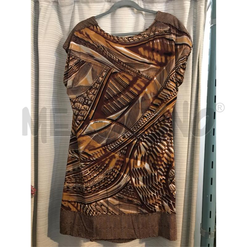 ABITO DONNA ELENA MIRO FANTASIA BEIGE MARRONE  | Mercatino dell'Usato Faenza 3