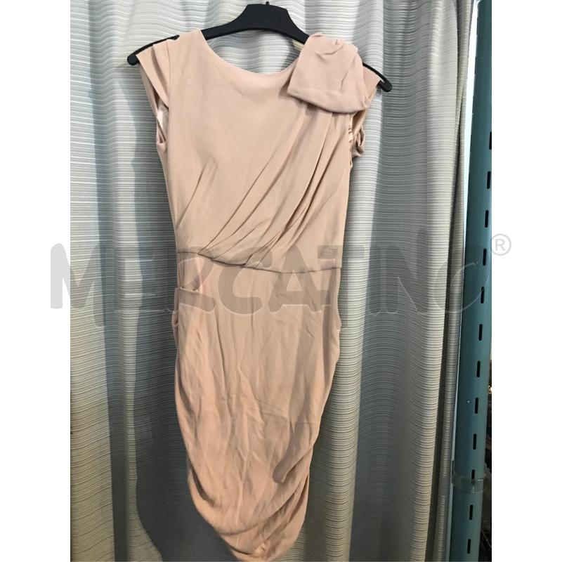 ABITO DONNA ELISABETTA FRANCHI ROSA ARRICCIATO FIOCCO SPALLA | Mercatino dell'Usato Faenza 1
