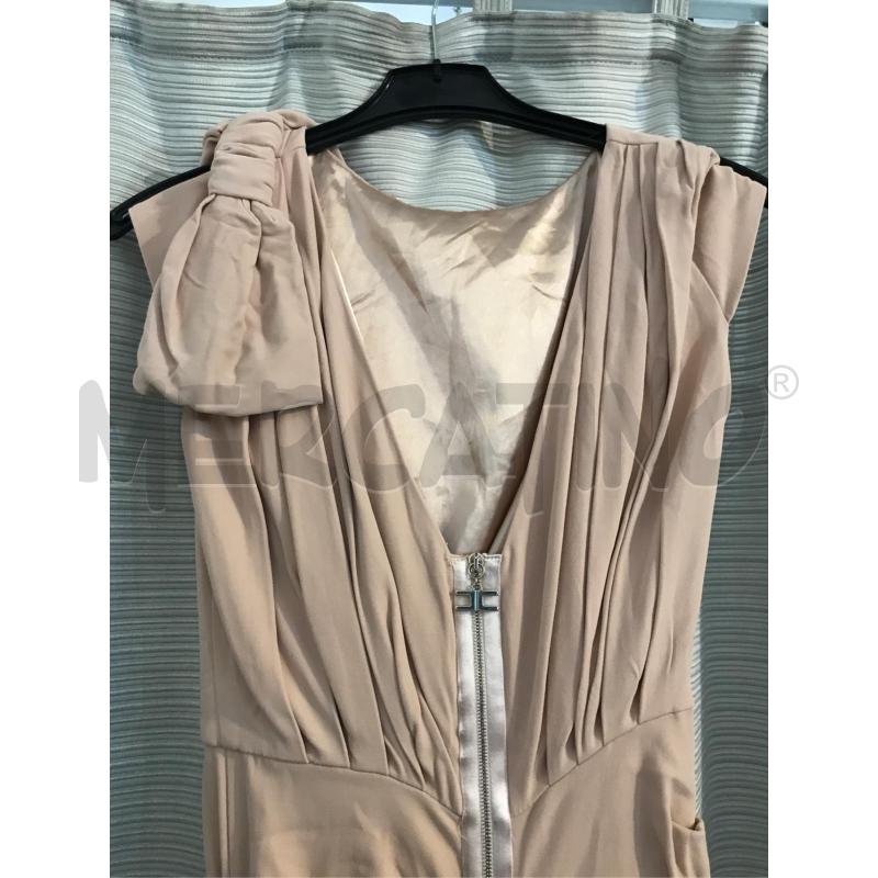 ABITO DONNA ELISABETTA FRANCHI ROSA ARRICCIATO FIOCCO SPALLA | Mercatino dell'Usato Faenza 3