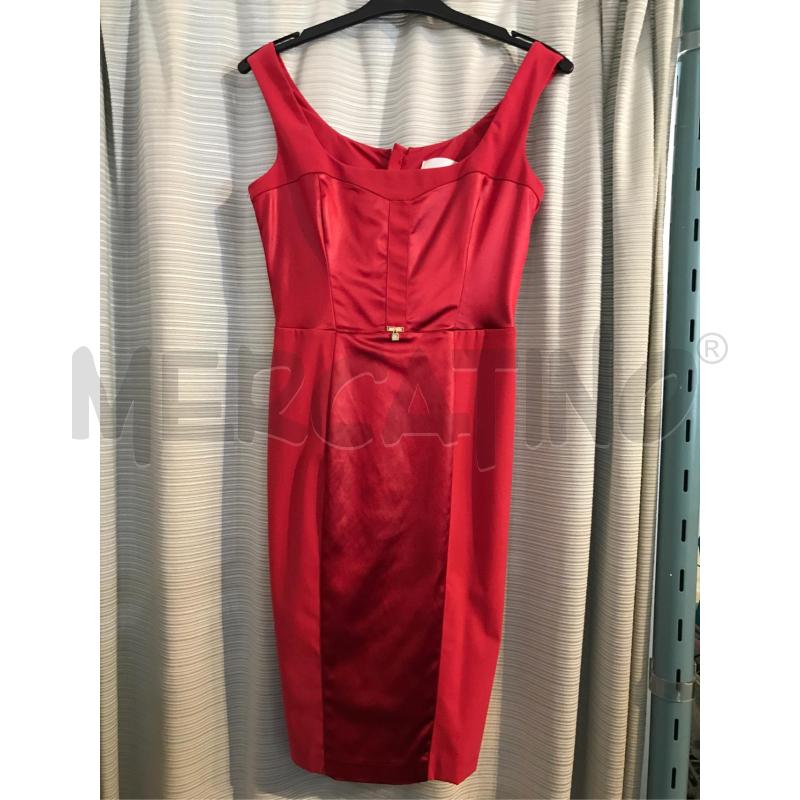 ABITO DONNA ELISABETTA FRANCHI TUBINO ROSSO TAGLIA 42 | Mercatino dell'Usato Faenza 1