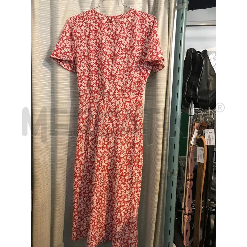 ABITO DONNA LAUREN RALPH LAUREN BIANCO ROSSO FIORI NODO | Mercatino dell'Usato Faenza 3