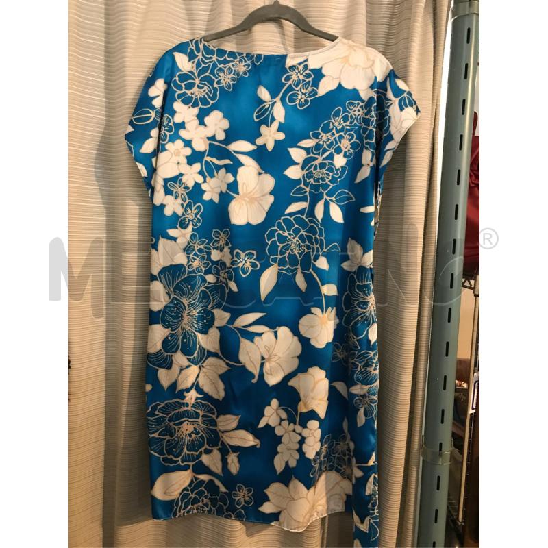 ABITO DONNA MARELLA FIORE AZZURRO BIANCO | Mercatino dell'Usato Faenza 3