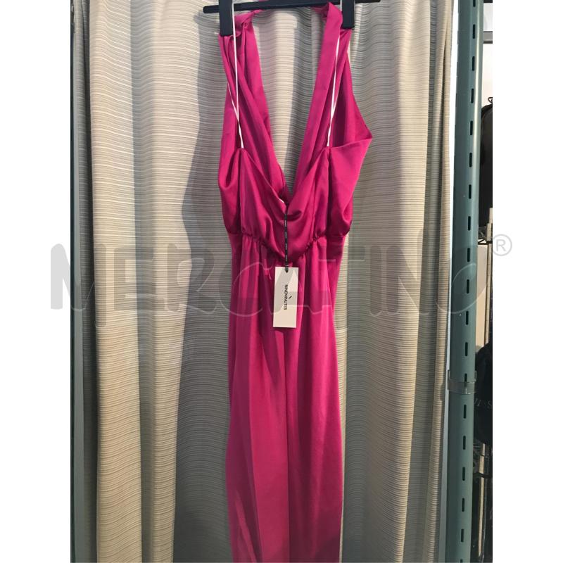 ABITO DONNA NINEMINUTES FUXIA SCOLLO AMERICANA TAGLIA 42 | Mercatino dell'Usato Faenza 3