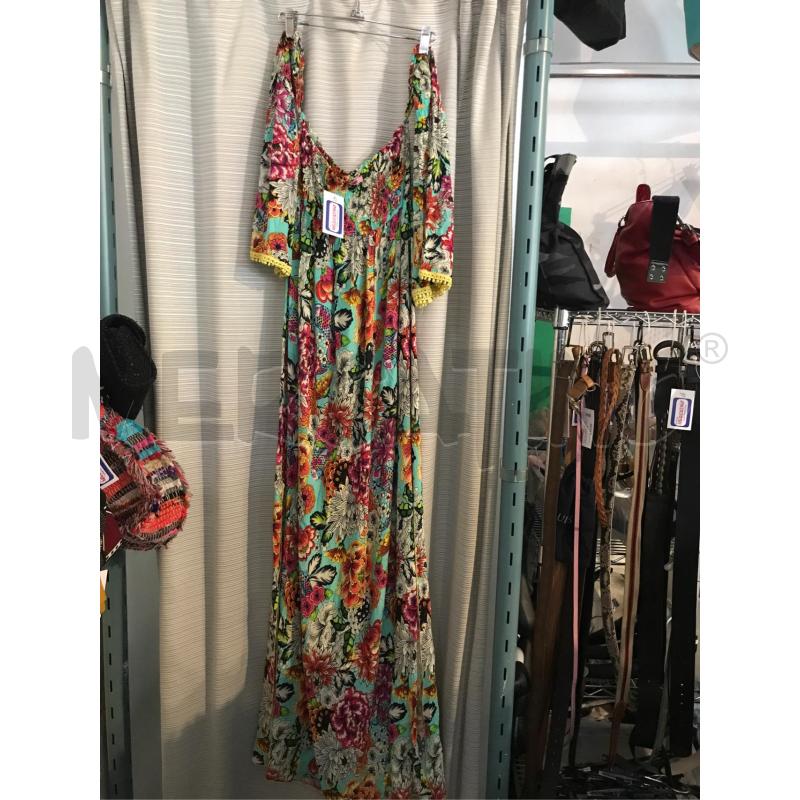 ABITO DONNA TEZUK FIORI MANICA LUNGA 2FASCIA  | Mercatino dell'Usato Faenza 1