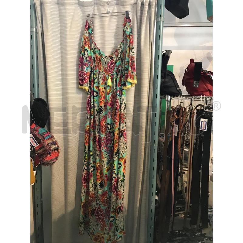ABITO DONNA TEZUK FIORI MANICA LUNGA 2FASCIA  | Mercatino dell'Usato Faenza 3