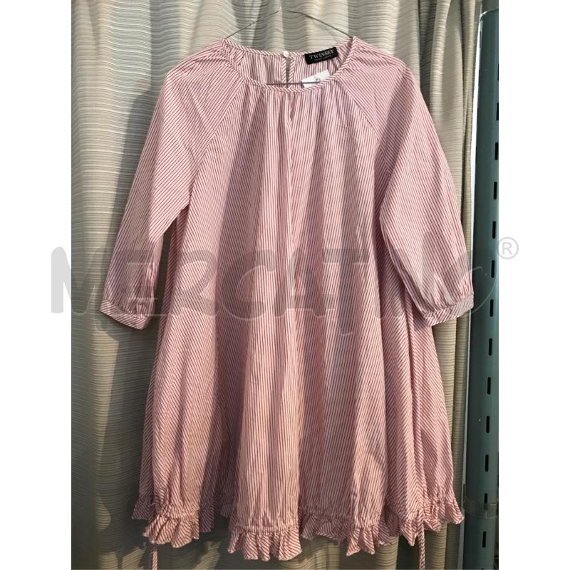 ABITO DONNA TWINSET CAMICIA RIGA BIANCO ROSSO FRAPPA FONDO | Mercatino dell'Usato Faenza 1