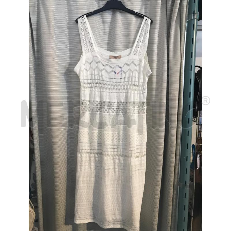 ABITO DONNA TWIN SET MAGLINO TRAFORATO BIANCO  | Mercatino dell'Usato Faenza 1