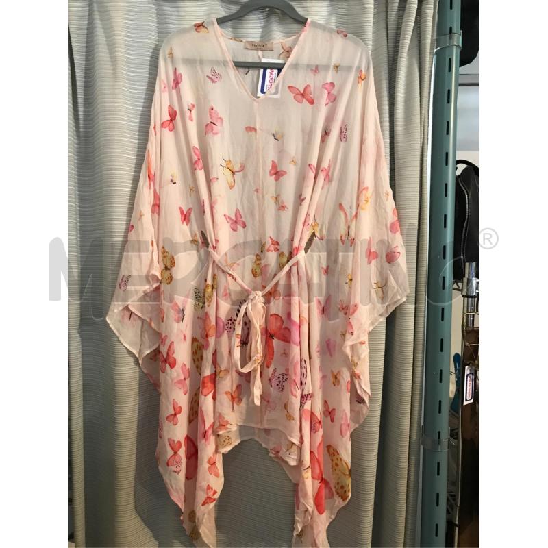 ABITO DONNA TWIN SET ROSA FARFALLE  | Mercatino dell'Usato Faenza 1