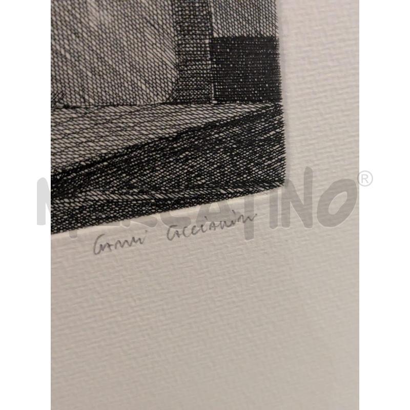 ACQUAFORTE GIANNI CACCIARINI - 58/100 - MISURA 21.5X29CM | Mercatino dell'Usato Faenza 4