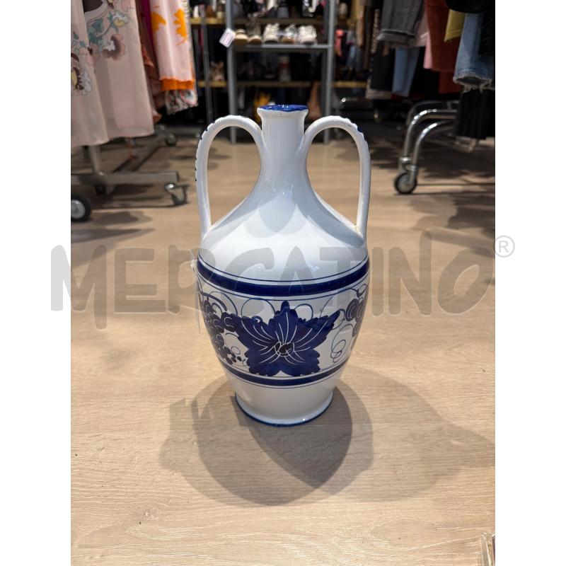 ANFORA CERAMICA FAENZA DECORO VITE MAESTRI MAIOLICARI  | Mercatino dell'Usato Faenza 1