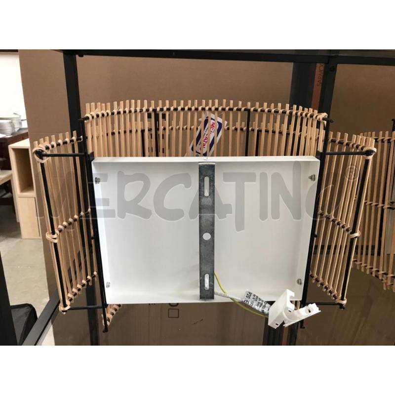APPLIQUE MAISON DU MONDE LEGNO INTRECCIATO | Mercatino dell'Usato Faenza 3