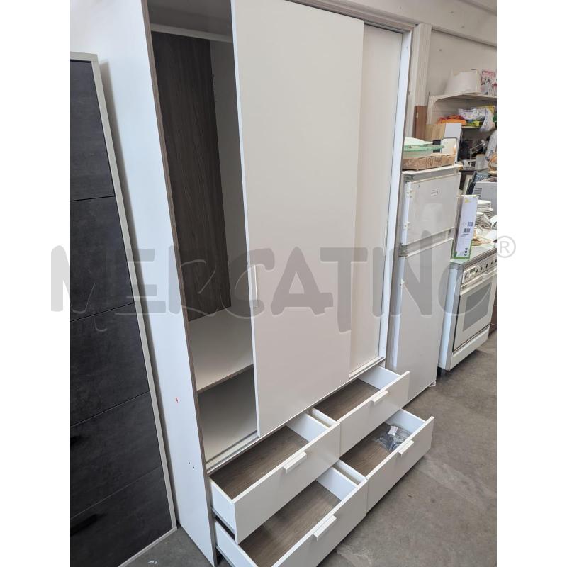 ARMADIO PORTE SCORREVOLI IKEA TRYSIL BIANCO | Mercatino dell'Usato Faenza 5