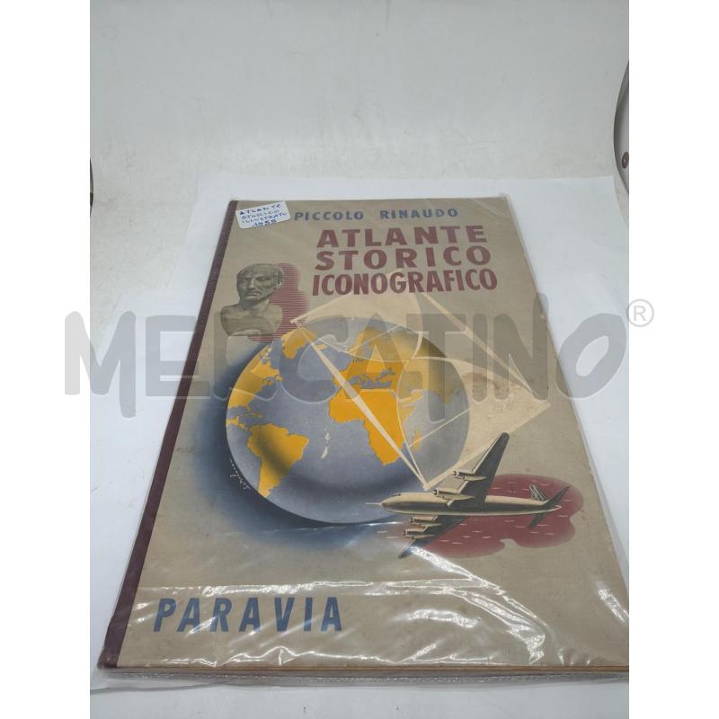 ATLANTE STORICO ICONOGRAFICO PARAVIA 1955 | Mercatino dell'Usato Faenza 1