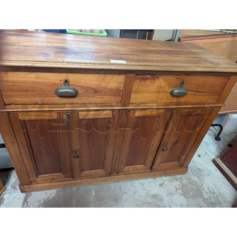 BASE CREDENZA RUSTICA D'EPOCA ROMAGNOLA | Mercatino dell'Usato Faenza 1