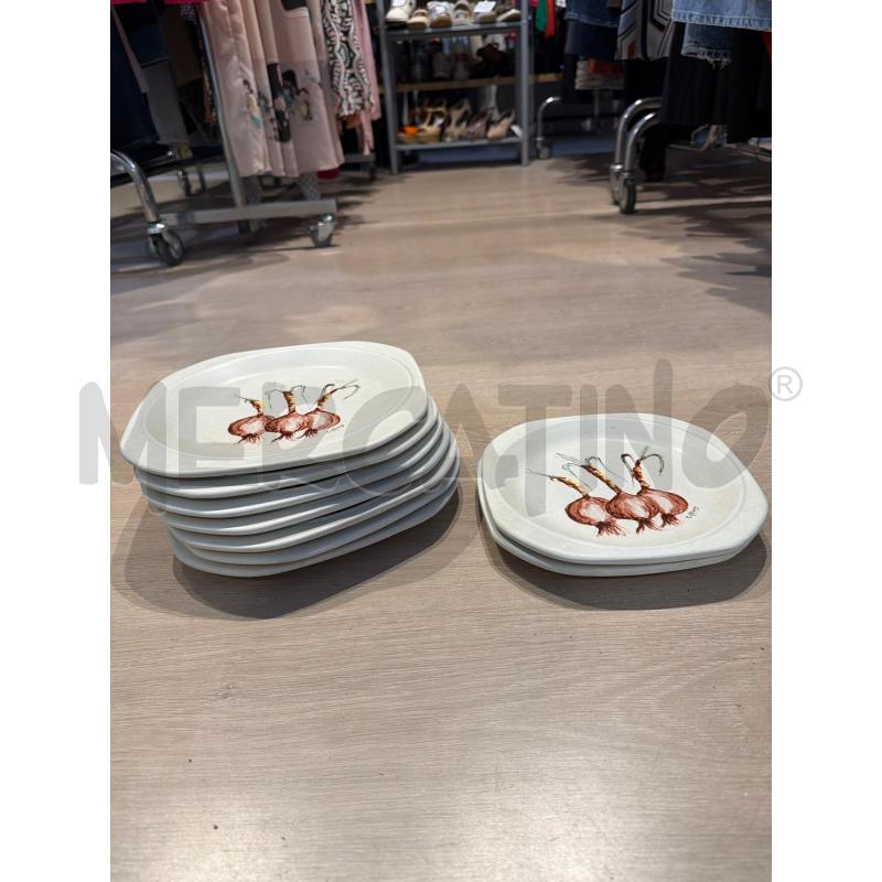 BLOCCO PIATTI TIFFANY MADE ITALY CERAMICHE | Mercatino dell'Usato Faenza 1