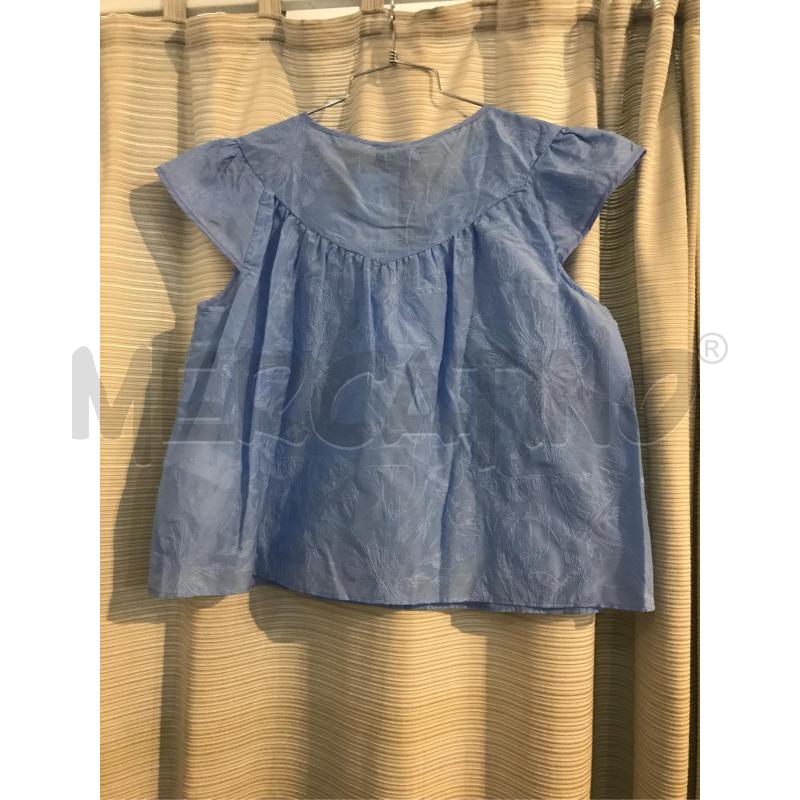 BLUSA DONNA MARELLA AZZURRA FIORE | Mercatino dell'Usato Faenza 2