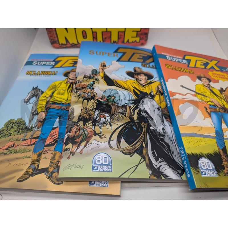 BOX COLLECTOR TEX AQUILA DELLA NOTTE: 3 FUMETTI+2 CARTOLINE+FASCIA BANDANA | Mercatino dell'Usato Faenza 2