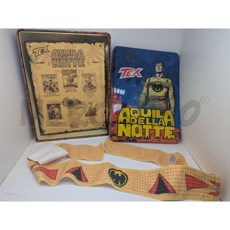 BOX COLLECTOR TEX AQUILA DELLA NOTTE: 3 FUMETTI+2 CARTOLINE+FASCIA BANDANA | Mercatino dell'Usato Faenza 4