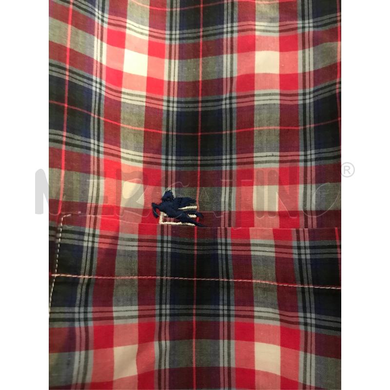 CAMICIA UOMO ETRO QUADRI BLU ROSOO M.C. TG 45 TG XXL | Mercatino dell'Usato Faenza 2