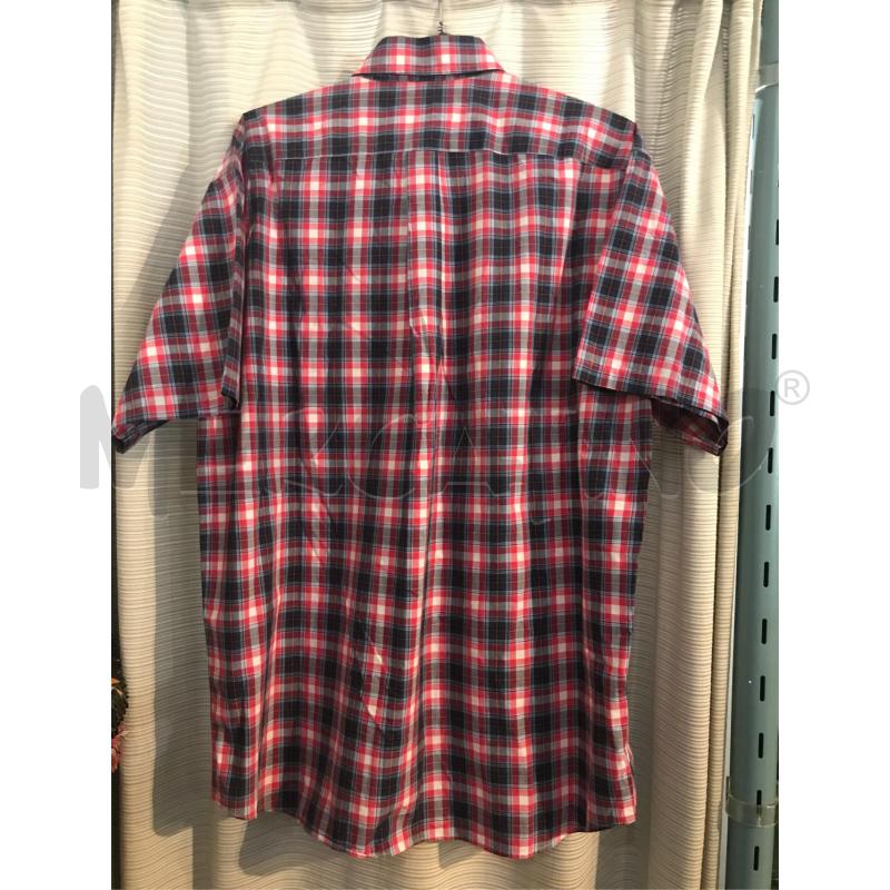 CAMICIA UOMO ETRO QUADRI BLU ROSOO M.C. TG 45 TG XXL | Mercatino dell'Usato Faenza 3