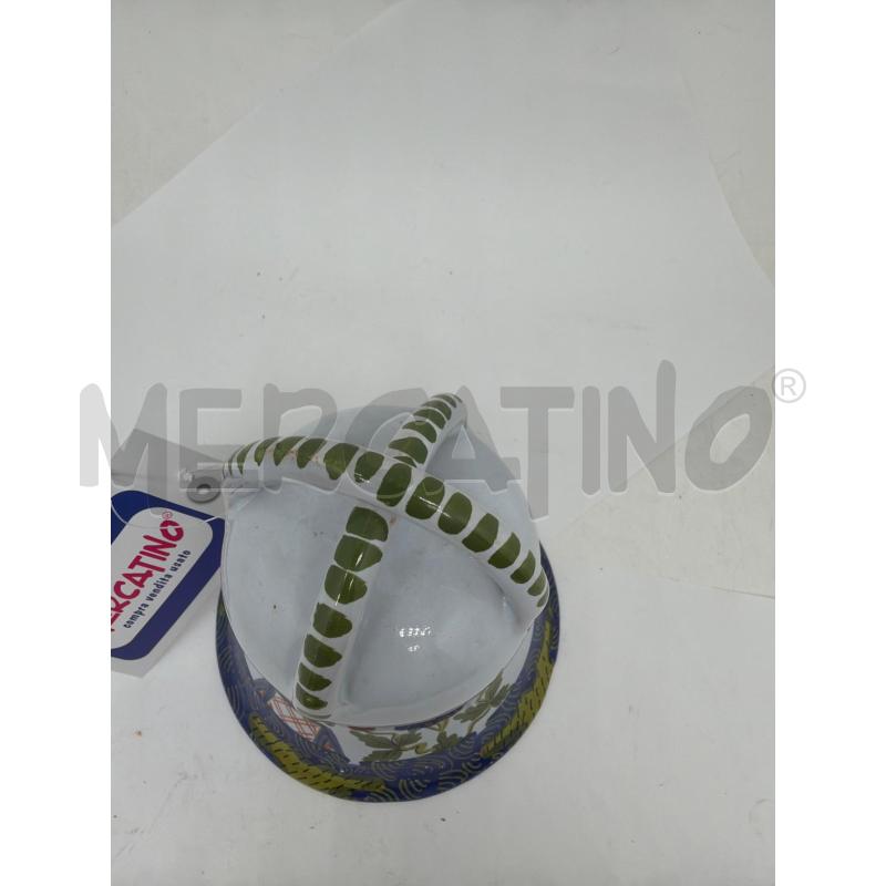 CAMPANA CERAMICA FAENZA GAROFANO  | Mercatino dell'Usato Faenza 2