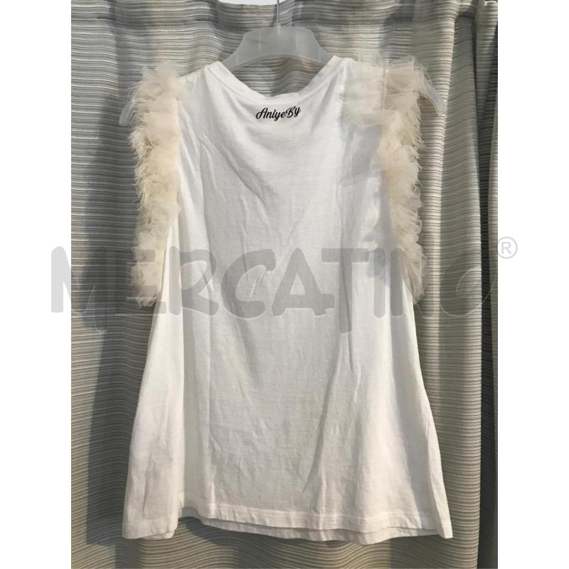 CANOTTA DONNA OTTOD'AME PIUME TULLE STRASS | Mercatino dell'Usato Faenza 3