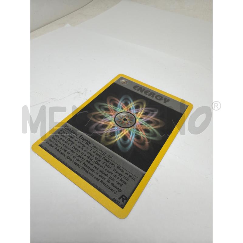 CARTA POKÉMON ENERGIA ARCOBALENO RARA TEAM ROCKET ITA ITALIANO 80/82 1 ED | Mercatino dell'Usato Faenza 3