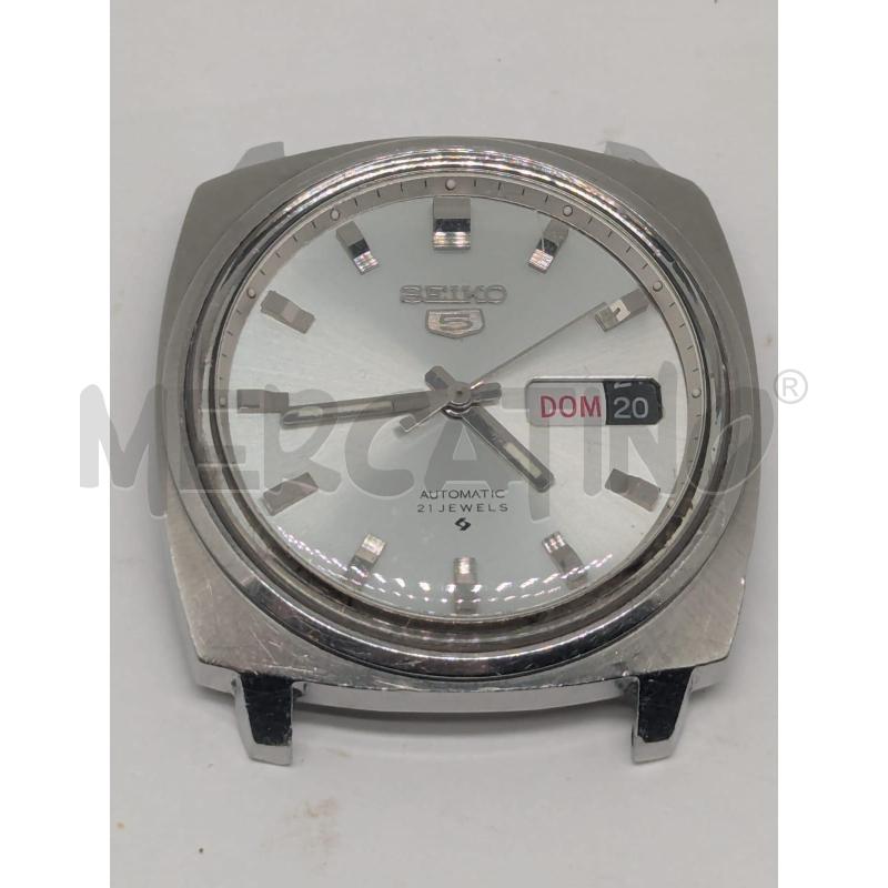 CASSA OROLOGIO SEIKO 5 6119-7143 AUTOMATICO VINTAGE  | Mercatino dell'Usato Faenza 1