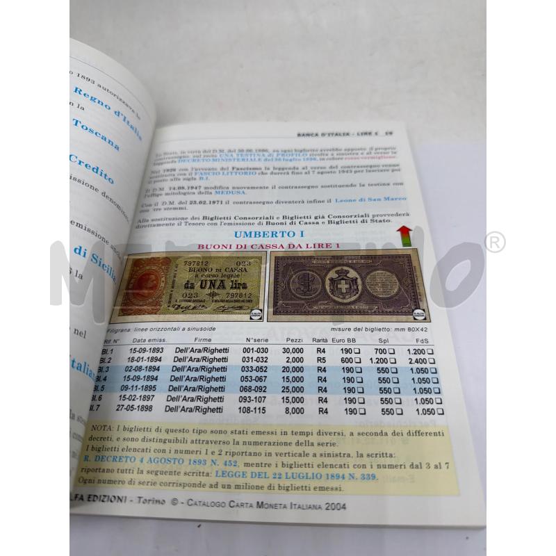 CATALOGO CARTA MONETA BANCONOTE NUMISMATICA ITALIANA  | Mercatino dell'Usato Faenza 2