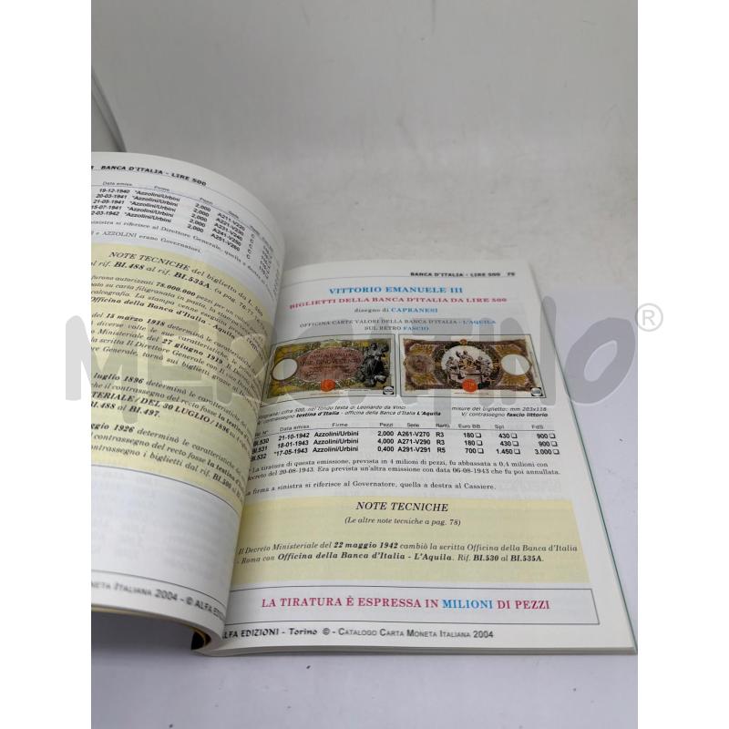 CATALOGO CARTA MONETA BANCONOTE NUMISMATICA ITALIANA  | Mercatino dell'Usato Faenza 3