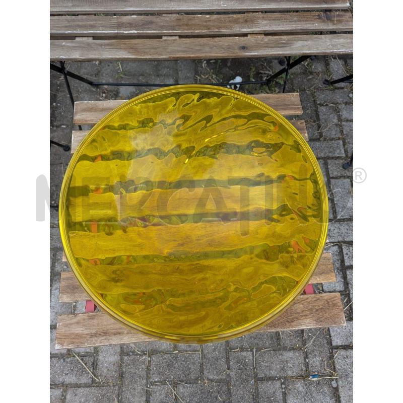 CENTROTAVOLA KARTELL MOON MARIO BELLINI DIAM.44CM  | Mercatino dell'Usato Faenza 3