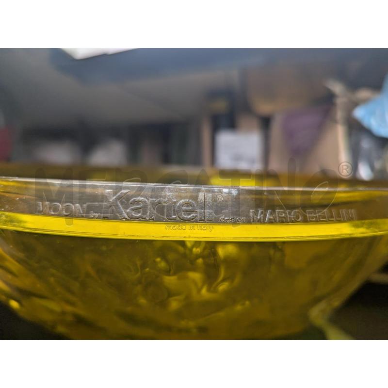 CENTROTAVOLA KARTELL MOON MARIO BELLINI DIAM.44CM  | Mercatino dell'Usato Faenza 5