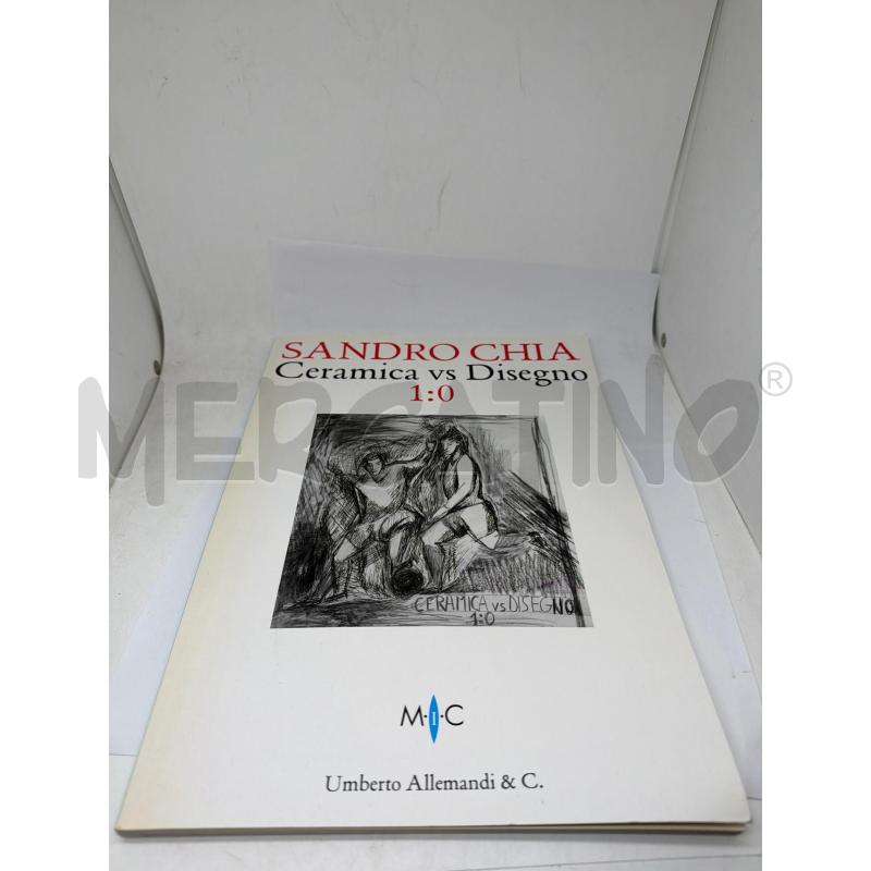 CERAMICA VS DISEGNO - SANDRO CHIA  | Mercatino dell'Usato Faenza 1