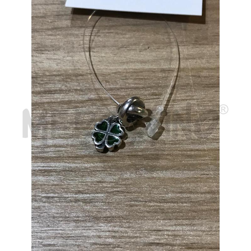 CHARM PANDORA QUADRIFOGLIO SMALTATO | Mercatino dell'Usato Faenza 1