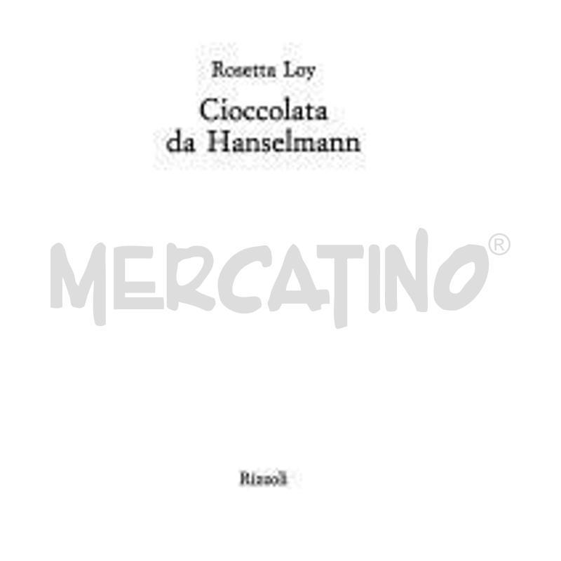 CIOCCOLATA DA HANSELMANN | Mercatino dell'Usato Faenza 1