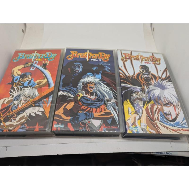 COLL. VHS BASTARD!! VOL.1-2-3 MANGA ANNI 90 | Mercatino dell'Usato Faenza 1