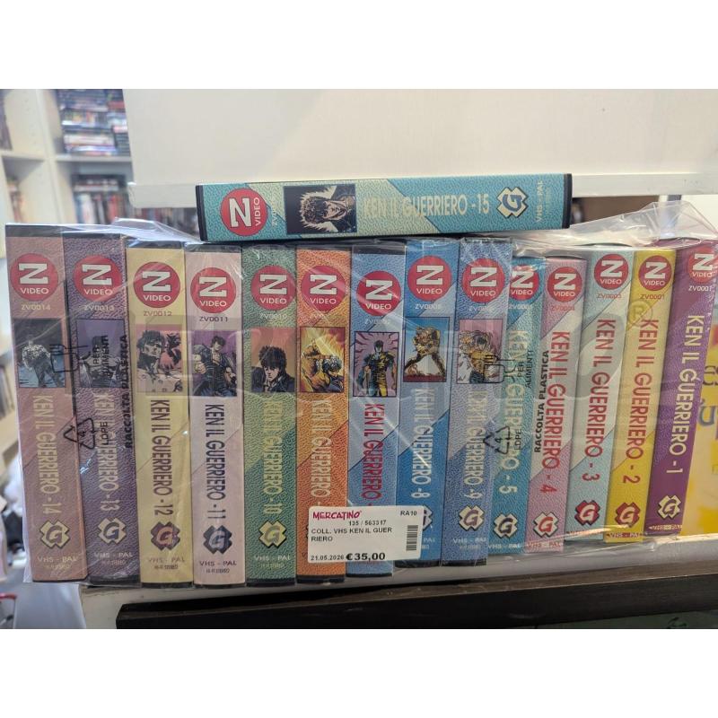 COLL. VHS KEN IL GUERRIERO | Mercatino dell'Usato Faenza 1