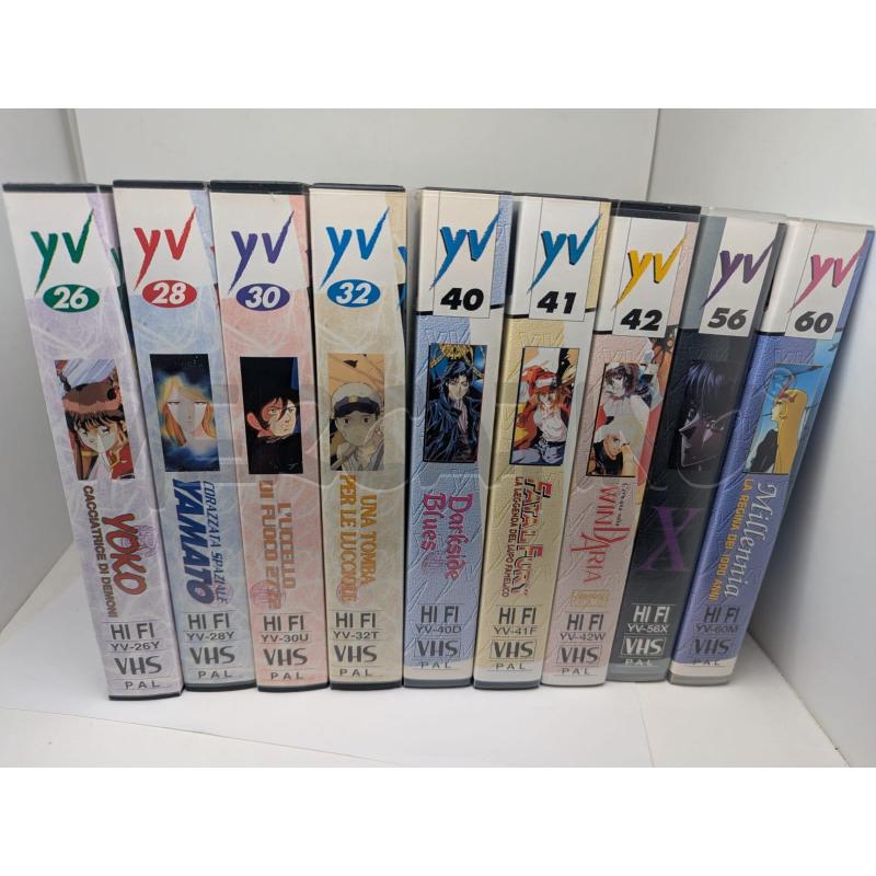 COLL. VHS YAMATO VIDEO MANGA ANNI 80-90  | Mercatino dell'Usato Faenza 1