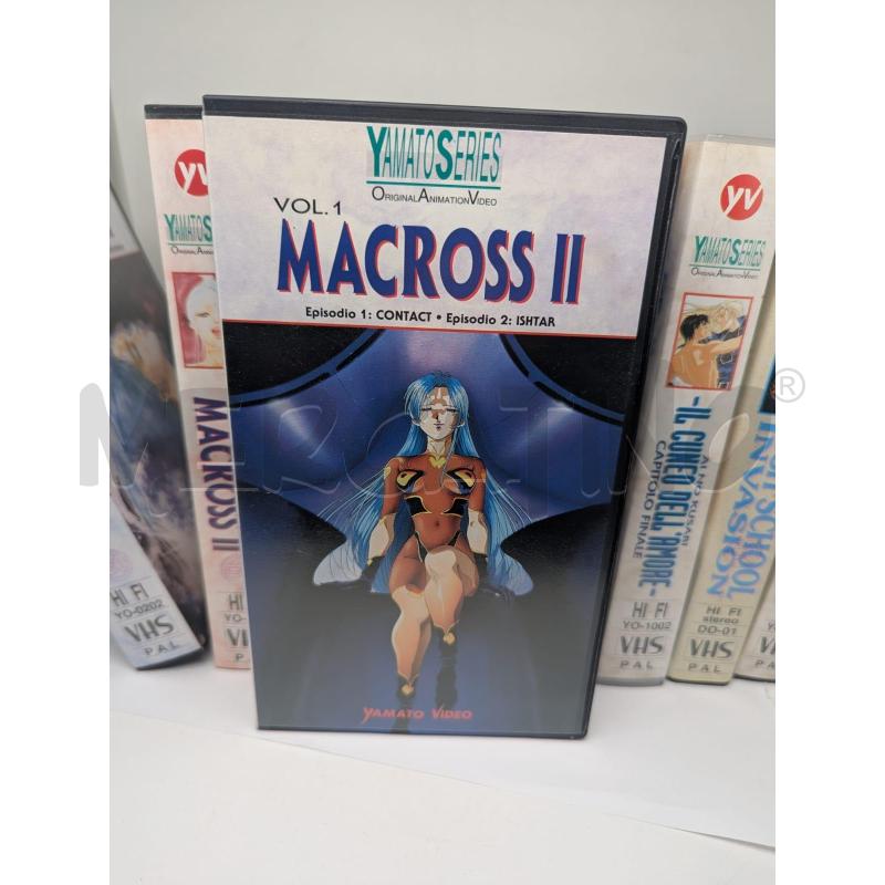 COLL. VHS YAMATO VIDEO MANGA - DAITARN3-MACROSS-CUNEO DELL'AMORE ANNI 80-90  | Mercatino dell'Usato Faenza 2