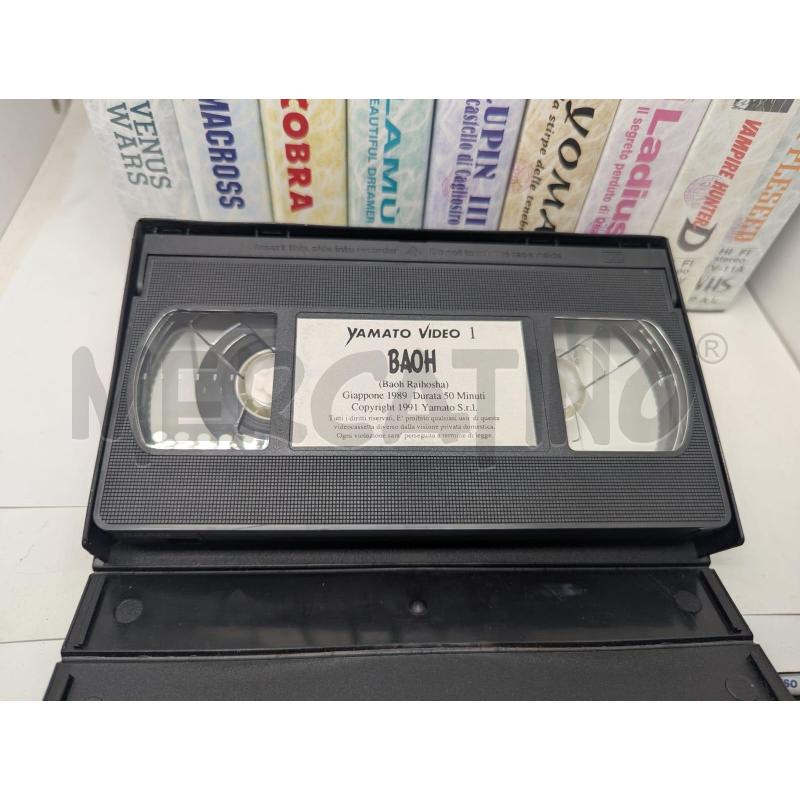 COLL. YAMATO VIDEO MANGA VHS ANNI 80-90  | Mercatino dell'Usato Faenza 4
