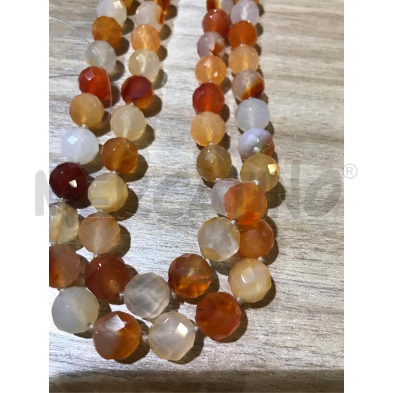 COLLANA CORNIOLA SFACETTATA NODI  | Mercatino dell'Usato Faenza 3