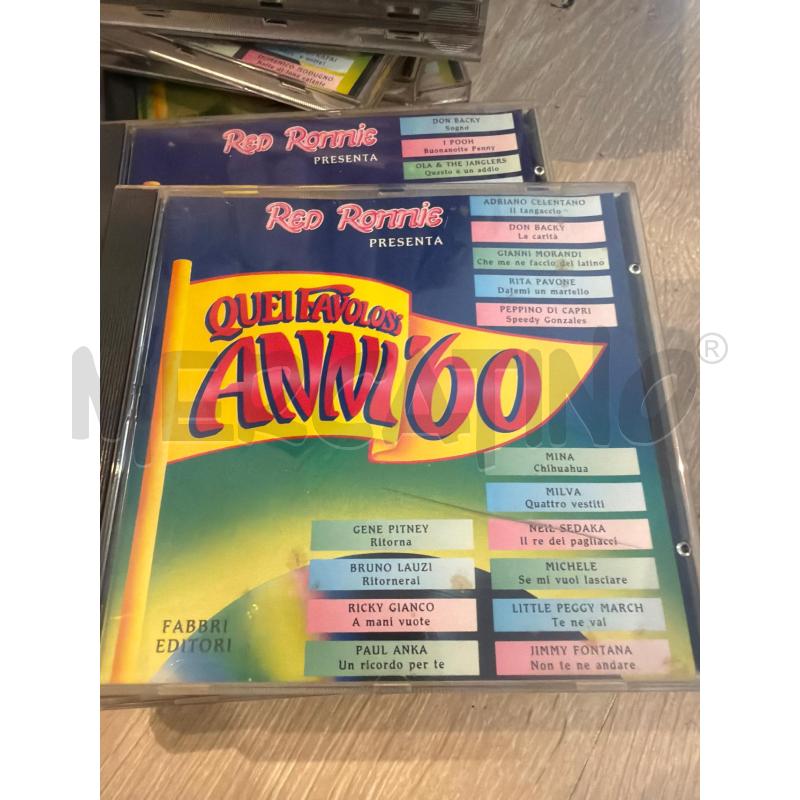 COLLEZIONE 80 CD ANNI 60 COLLEZIONE MUSICA  | Mercatino dell'Usato Faenza 2