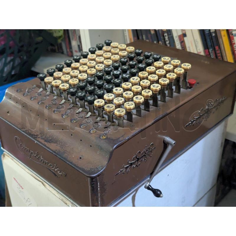 COMPTOMETER FELT&TARRANT SOLO ARREDO CHICAGO COLLEZIONE NON FUNZIONANTE | Mercatino dell'Usato Faenza 1