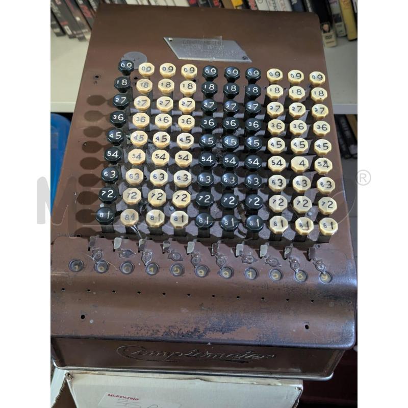 COMPTOMETER FELT&TARRANT SOLO ARREDO CHICAGO COLLEZIONE NON FUNZIONANTE | Mercatino dell'Usato Faenza 2